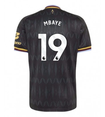 Aston Villa Ibrahim Mbaye #19 Udebanetrøje 2026-27 Kortærmet